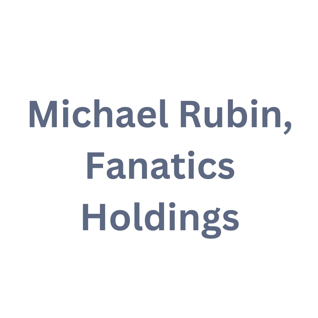 Michael Rubin, Fanatics