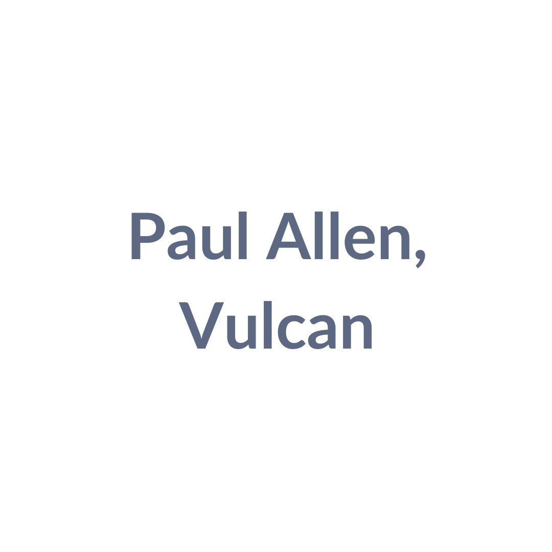 Paul Allen, Vulcan