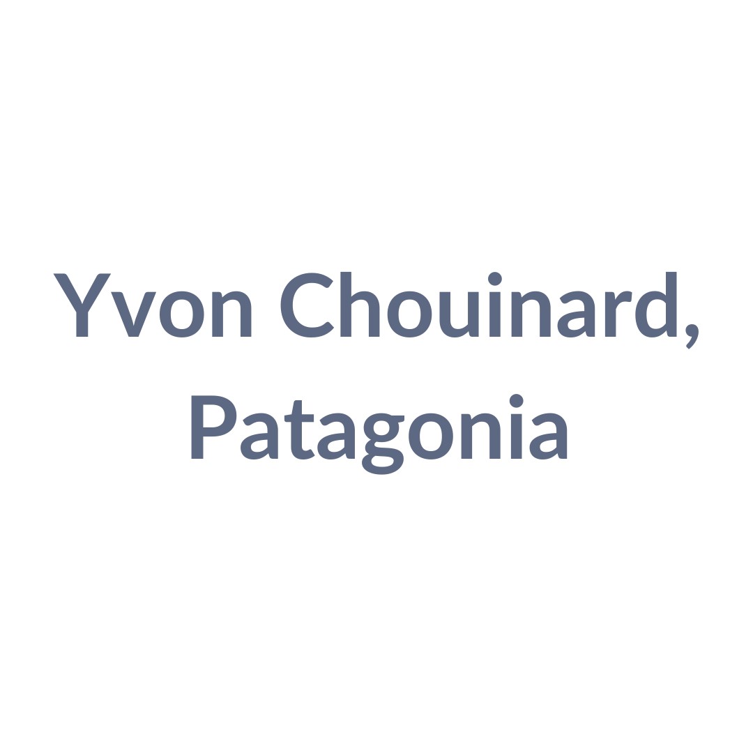 Yvon Chouinard, Patagonia
